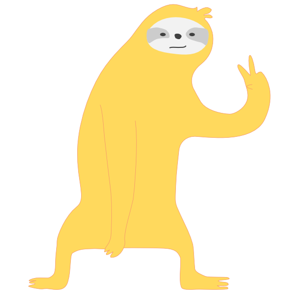 Mediocre Sloth messages sticker-5