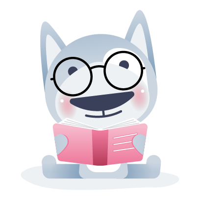 Wolfy The Dog - Sticker Pack messages sticker-7