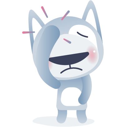 Wolfy The Dog - Sticker Pack messages sticker-4
