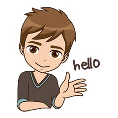 Free Hello Sticker for iMessage messages sticker-4
