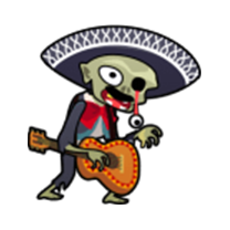 Los Muertos - Shoot the Walking Dead messages sticker-2