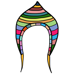 Doodle Hat Stickers by StiPia messages sticker-5
