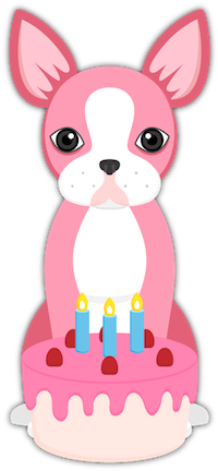 Valentine's Day Boston Terrier messages sticker-4