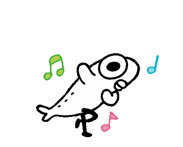 Cutie Fish Dance Animated Stickers messages sticker-4