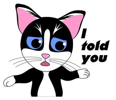 Tuxedo The Cat Stickers messages sticker-11
