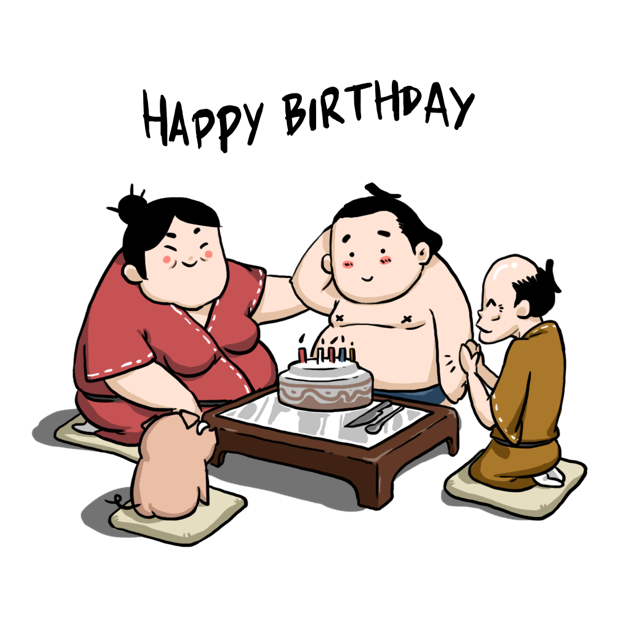 Ringo the Sumo Wrestler stickers messages sticker-6