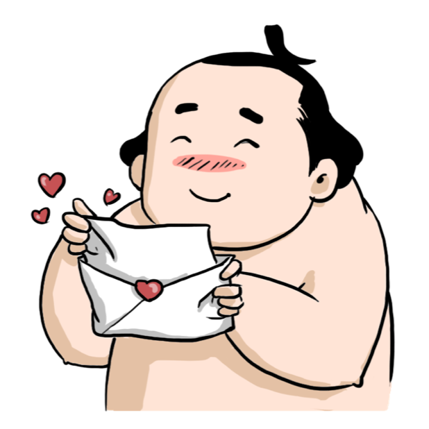 Ringo the Sumo Wrestler stickers messages sticker-3