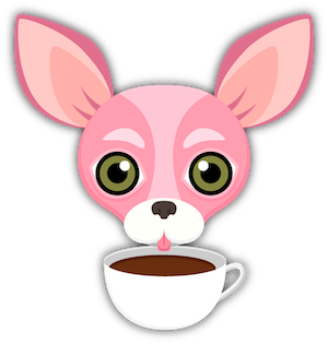 Pink Valentine's Chihuahua messages sticker-6