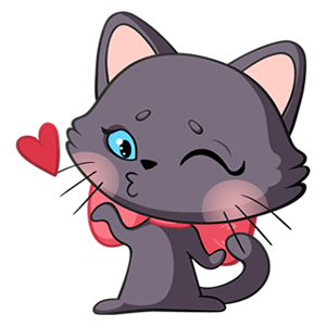 Lucy The Cat Stickers Pack 1 messages sticker-2