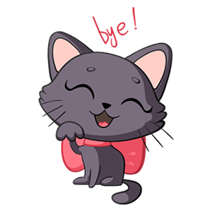 Lucy The Cat Stickers Pack 1 messages sticker-4