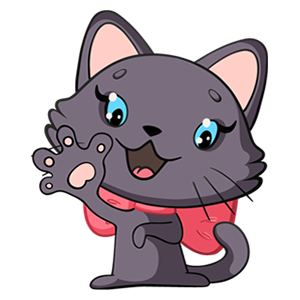 Lucy The Cat Stickers Pack 1 messages sticker-0