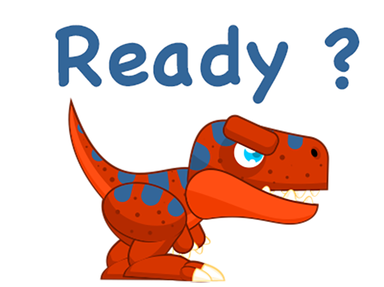 Say it as Dino Stickers messages sticker-3