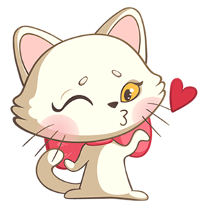 Nika The Cat Stickers Pack 1 messages sticker-2