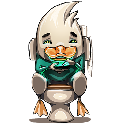 What Da Duck messages sticker-10