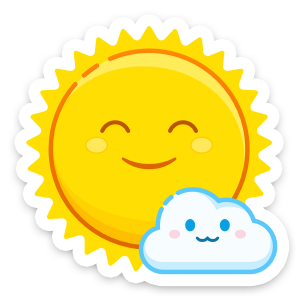Weather Up ▴ Live Weather Maps messages sticker-1