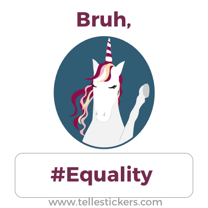 Telle Women's March stickers E messages sticker-8