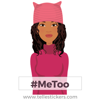 Telle Women's March stickers E messages sticker-4