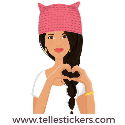 T’elle-Lilly: Women's March Stickers messages sticker-1