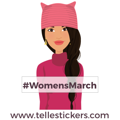 T’elle-Lilly: Women's March Stickers messages sticker-0