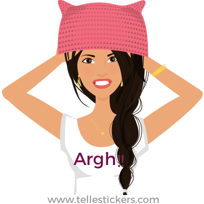 Telle Women's March stickers L messages sticker-11
