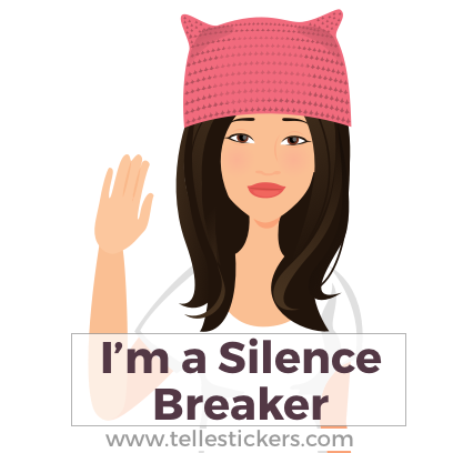 Telle Women's March stickers D messages sticker-2