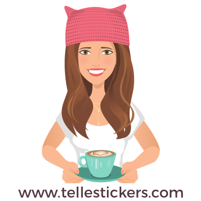 T’elle-Kate: Women's March Stickers messages sticker-10