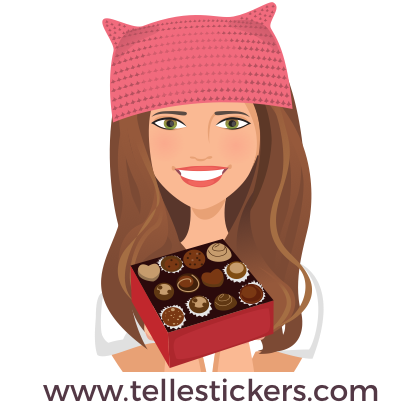 T’elle-Kate: Women's March Stickers messages sticker-11