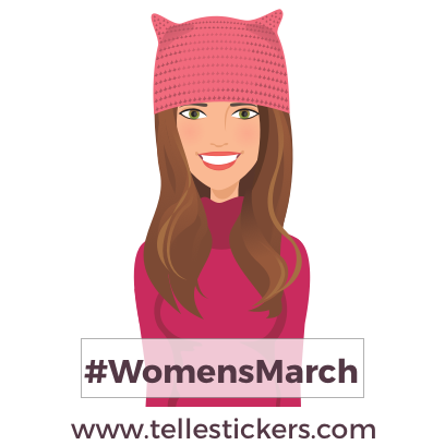 T’elle-Kate: Women's March Stickers messages sticker-0