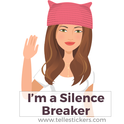 Telle Women's March stickers K messages sticker-2