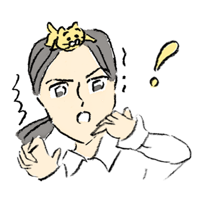 새끼 고양이가 그녀의 머리에 앉는다. messages sticker-9