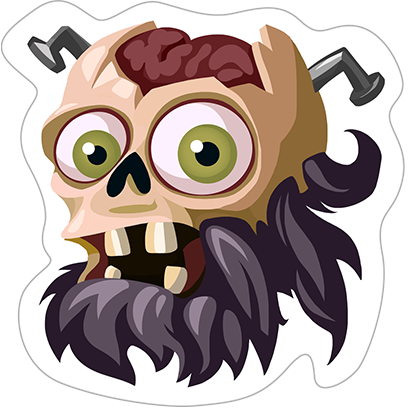 Beardmen-Stickers messages sticker-5