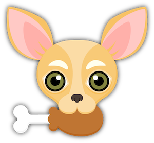 Fawn Chihuahua Emoji Stickers messages sticker-4