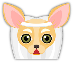 Fawn Chihuahua Emoji Stickers messages sticker-1