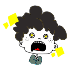 Curly Boy Stickers messages sticker-11
