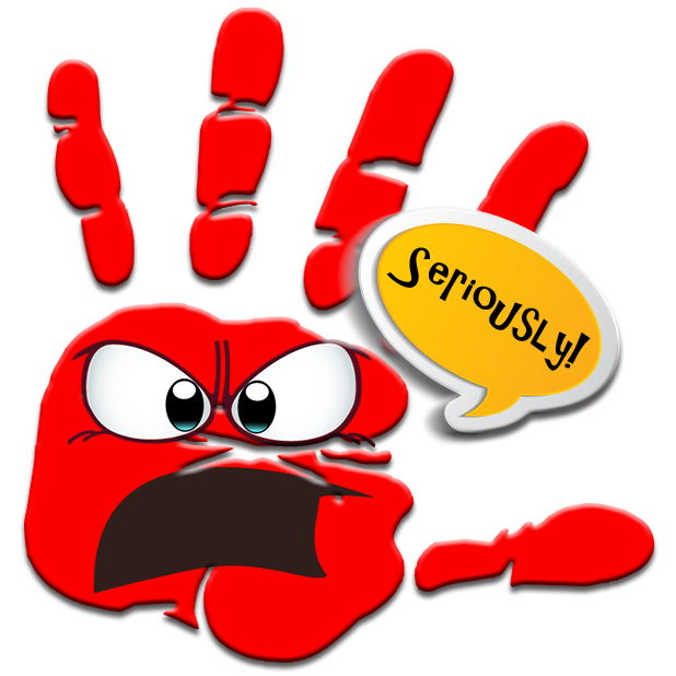 Talk to the Hand Stickers messages sticker-8