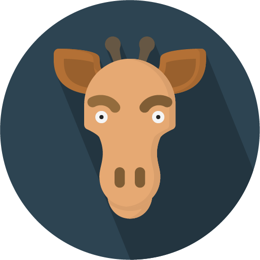 Flatimals - Flat Animal Sticker Pack for iMessage messages sticker-8