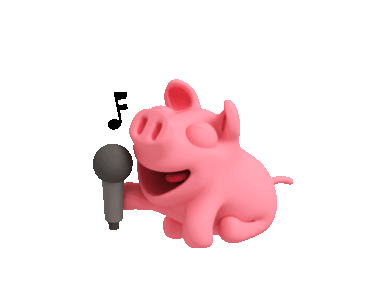 Pinky The Pig Animated Stickers messages sticker-9