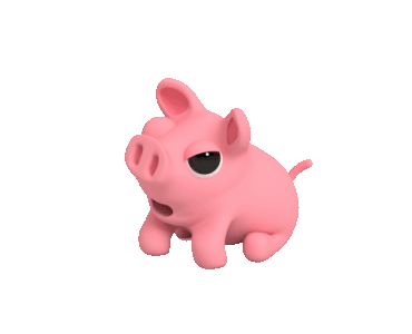 Pinky The Pig Animated Stickers messages sticker-2