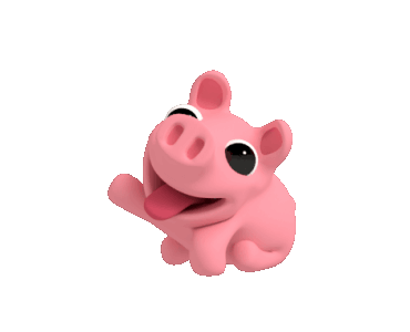 Pinky The Pig Animated Stickers messages sticker-1