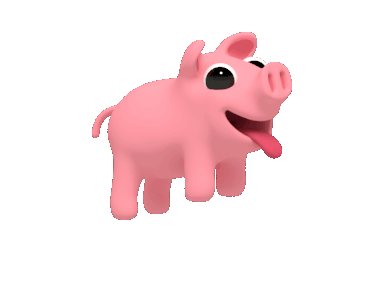 Pinky The Pig Animated Stickers messages sticker-0