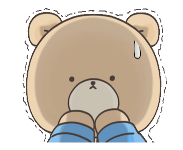 Bear And Rabbit Friends Animated Stickers messages sticker-3