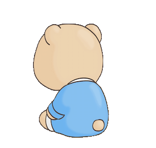Bear And Rabbit Friends Animated Stickers messages sticker-4