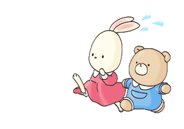 Bear And Rabbit Friends Animated Stickers messages sticker-11