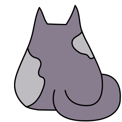 Fat cat Smoky - stickers with cats for iMessage. messages sticker-7