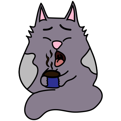 Fat cat Smoky - stickers with cats for iMessage. messages sticker-2