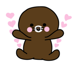 Lovely Brown Mole Stickers messages sticker-8