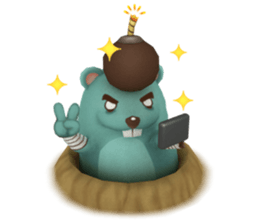 The Kingdom Of Mole Stickers messages sticker-3