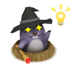 The Kingdom Of Mole Stickers messages sticker-1