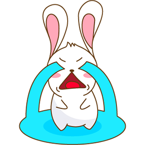 Red The Rabbit - Sticker Pack For iMessage messages sticker-2