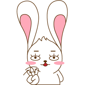 Red The Rabbit - Sticker Pack For iMessage messages sticker-3